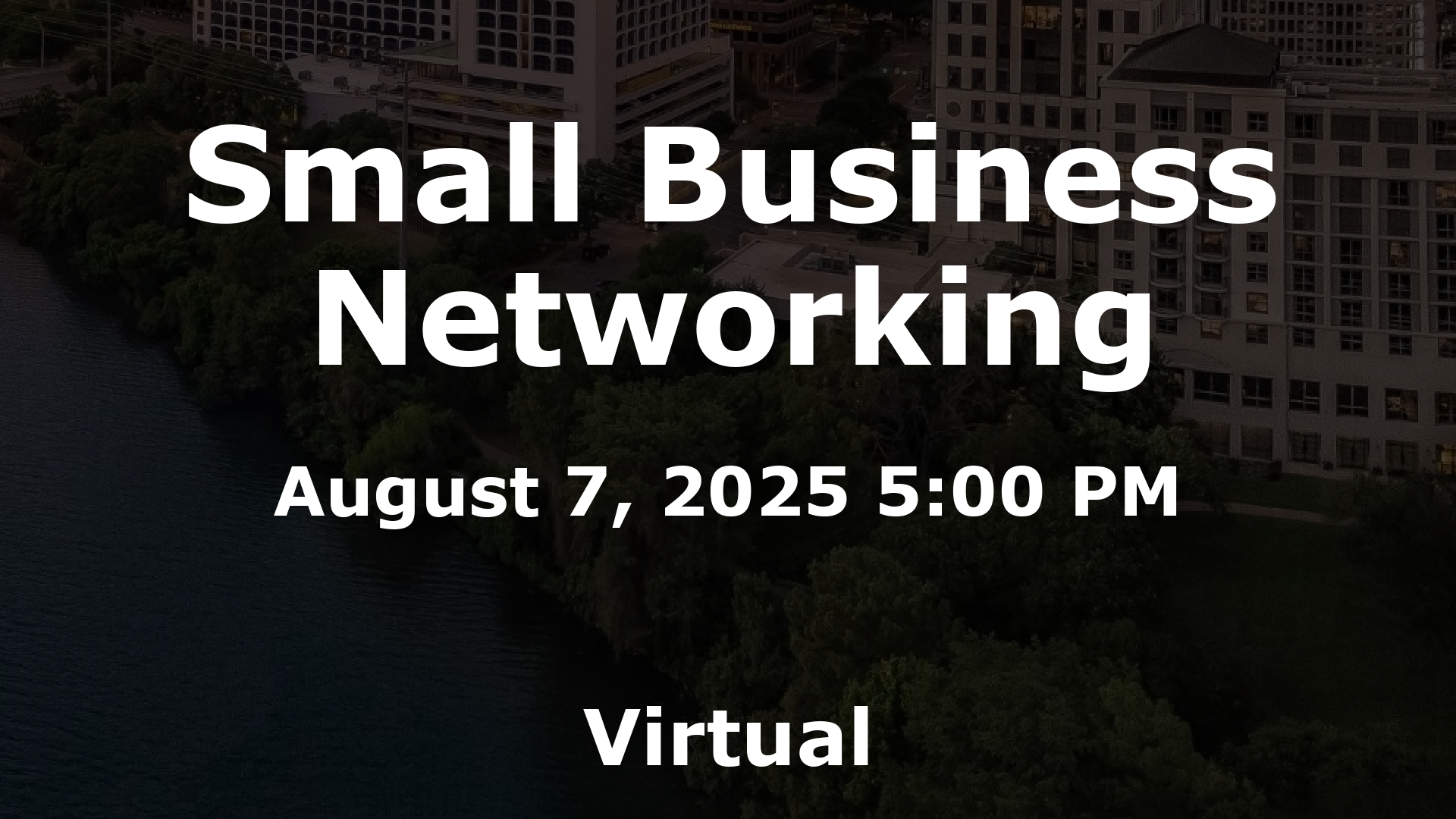 Small Business Networking event image